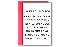Stepdad Fathers Day Card