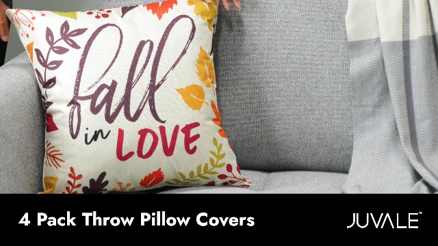 ULOVE 'Best Daughter Ever' Throw Pillow Cover - 18x18 Inch, Reversible Hug Gift For Birthday, Graduation, Thanksgiving (Orange) - View #6