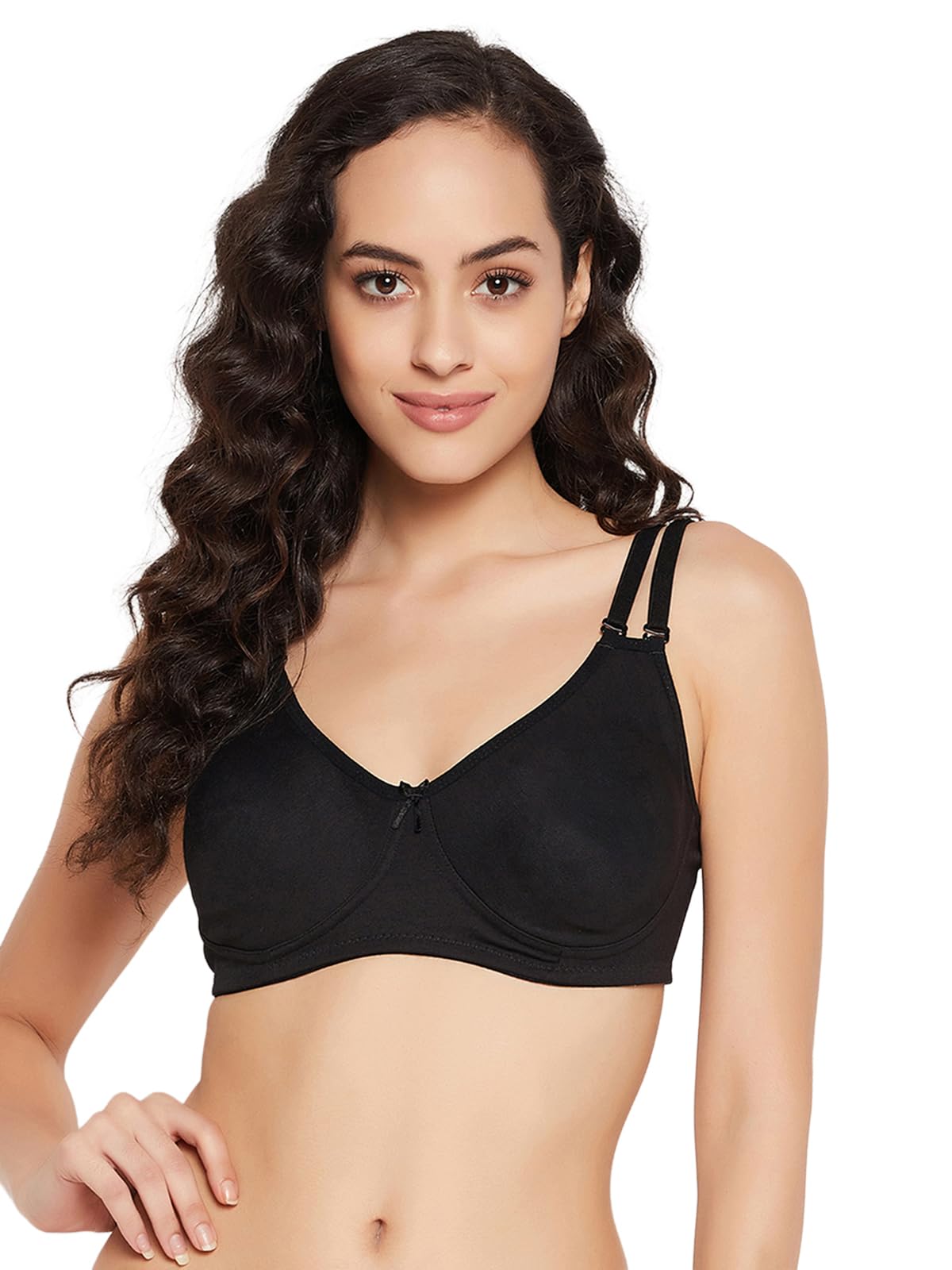 clovia Women's Cotton Non-Padded Non-Wired Full Cup Multiway T-Shirt Bra-picture-20