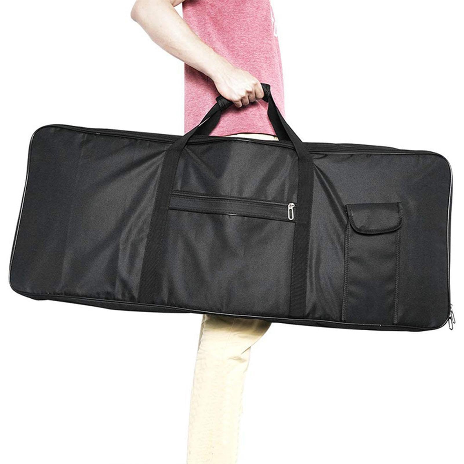 Borsa per tastiera da 76 tasti Borsa per tastiera con manico Custodia per tastiera ispessita Custodia per pianoforte elettronico per concerti di
