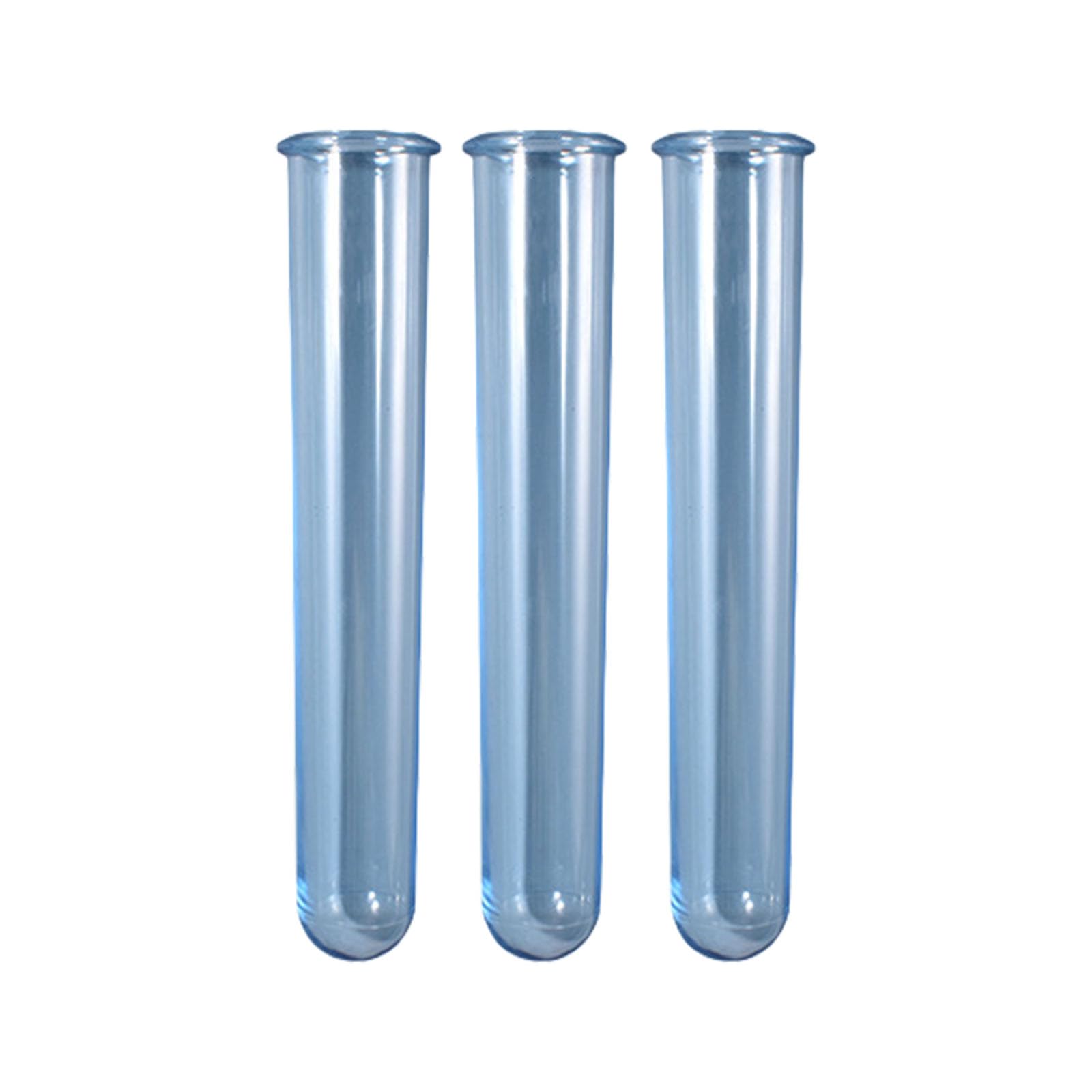 3 Pcs Acrylic Clear Tube Vase Plant Breeding Station Hydroponic/Flower Home Desktop Decorative Acrylic Flower Display Tube