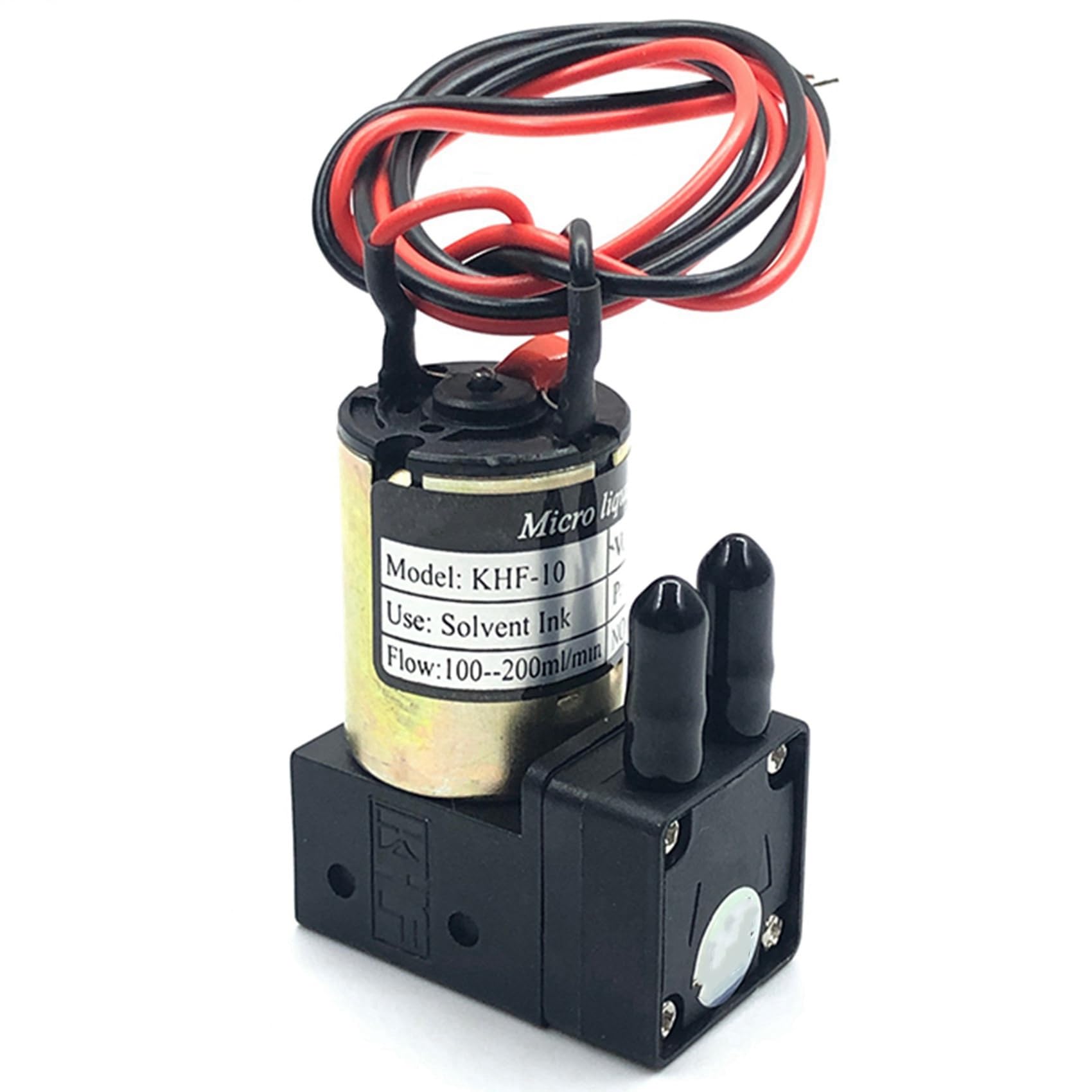 4X Motor de Presión Bomba de Tinta MáQuina de FotografíA para Interiores y Exteriores Bomba de Succión Bomba de LíQuido Bomba de Diafragma de 24 V