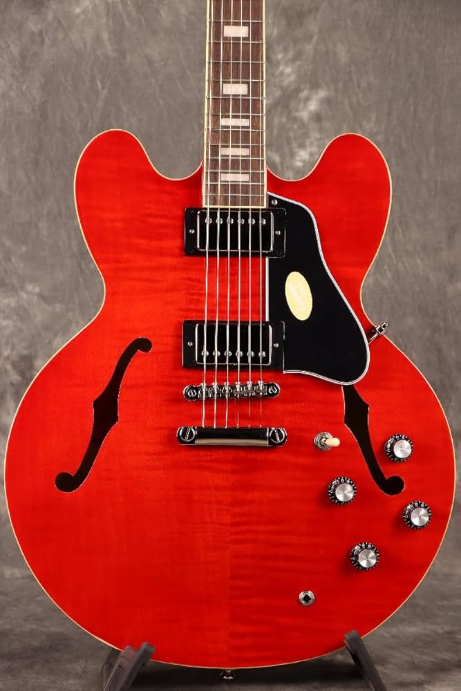 美品　Epiphone ES-335 PRO ブロックインレイ　ハードケース付き 美品 Epiphone ES-335 PRO ブロックインレイ ハードケース付き