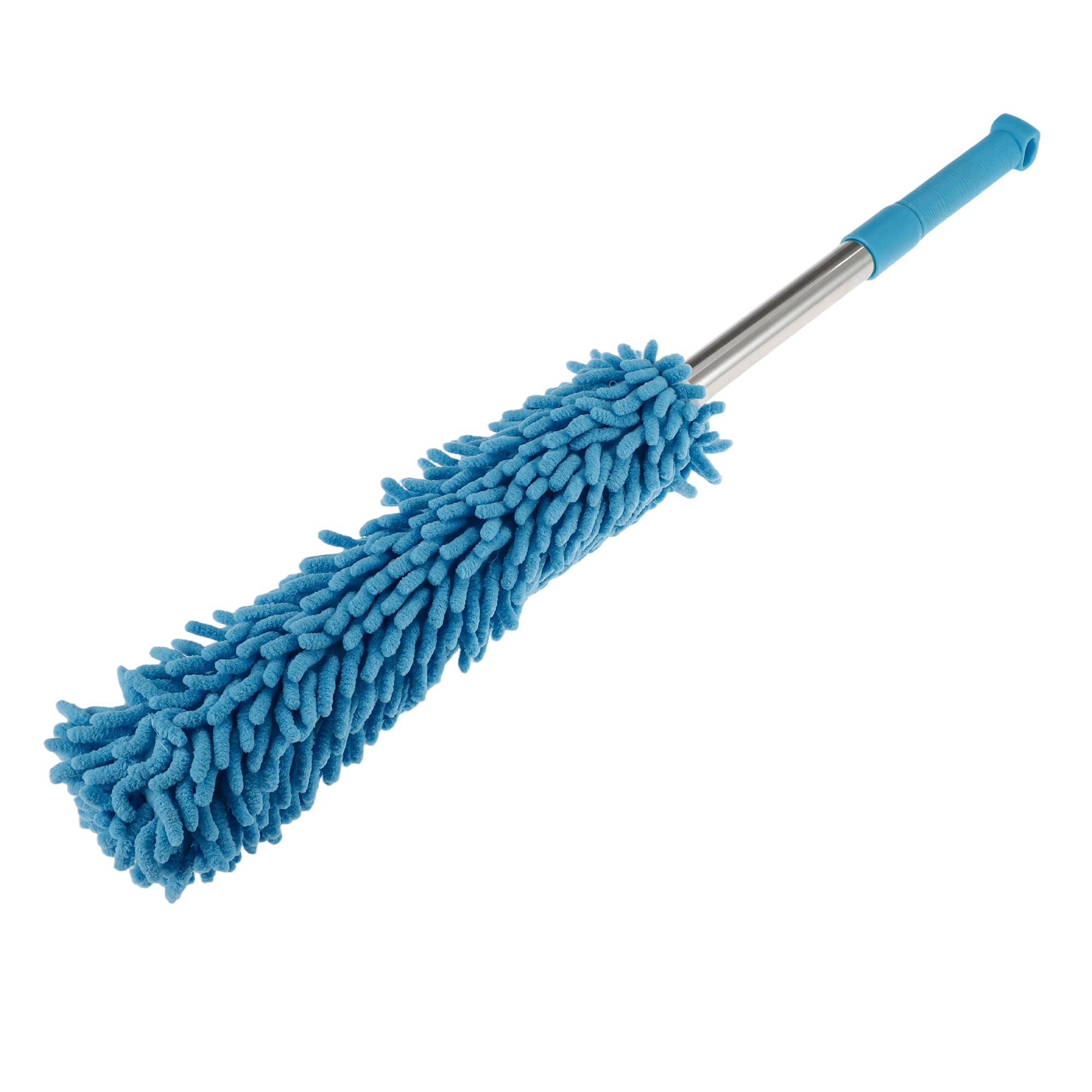 Spazzola per Cerchi Auto Spazzola per Dettagli Cerchi Auto 60-100 cm / 23-39 Pollici Blu Lago Chenille Acciaio Inossidabile PP 1 Pezzo