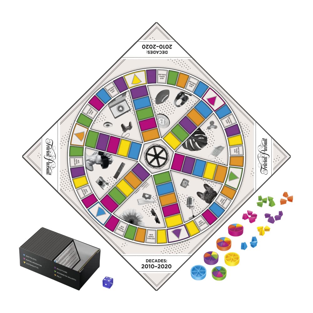 Hasbro Gaming Trivial Pursuit Decades 2010 to 2020 Gioco da tavolo Cultura generale (TRIVIAL PURSUIT DECADES 2010 TO 2020 F)