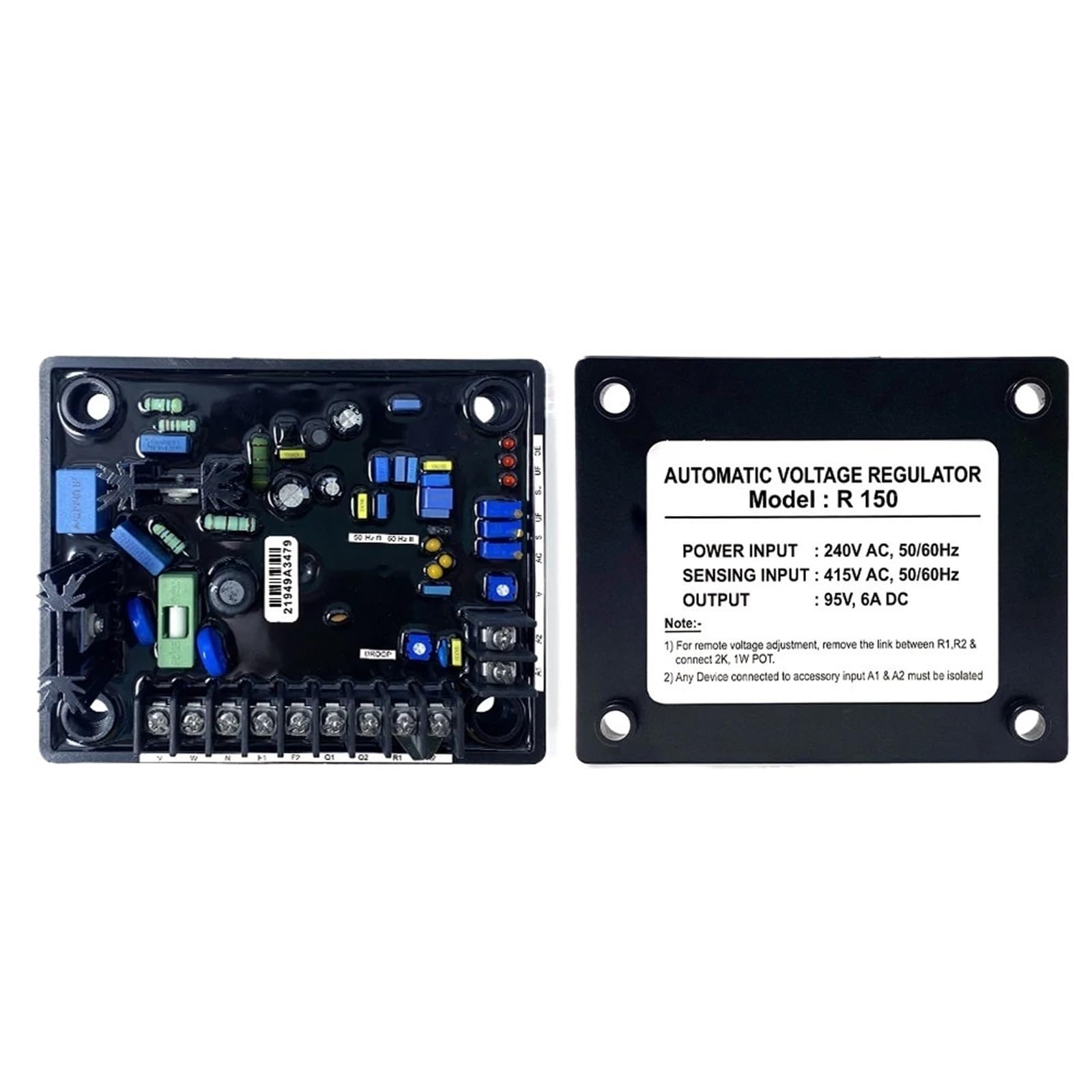 Xmdhltvq R150 Copy R150 Avr Automatic Voltage Regulator For Generator Set 1Pcs