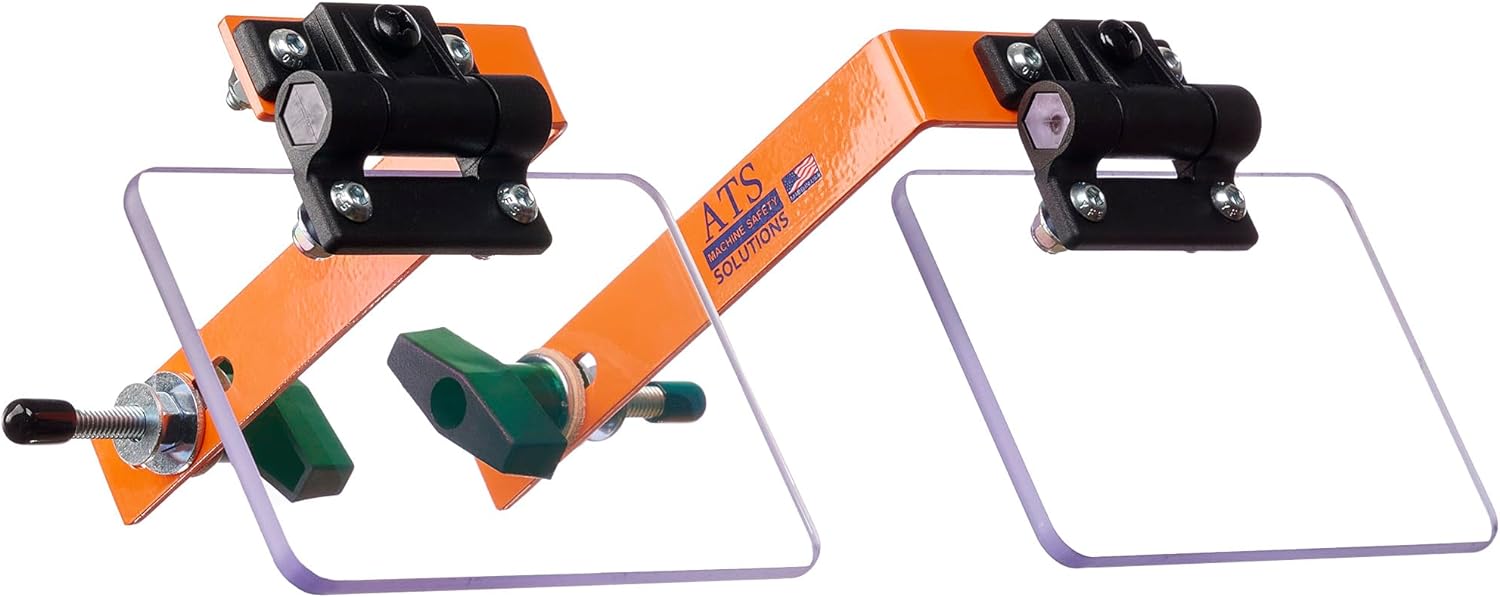 ATS Machine Safety Solutions Large Universal Bench Grinder Eye Shields