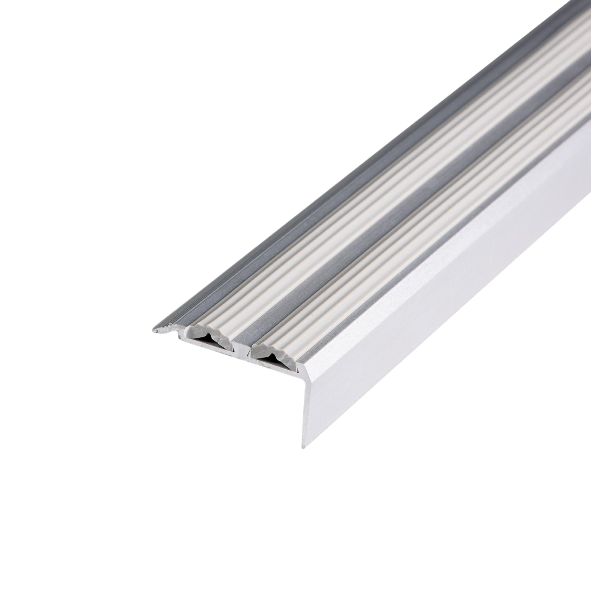 Floordirekt Treppenkantenprofil Alu - Bohren oder Kleben - Powergrip