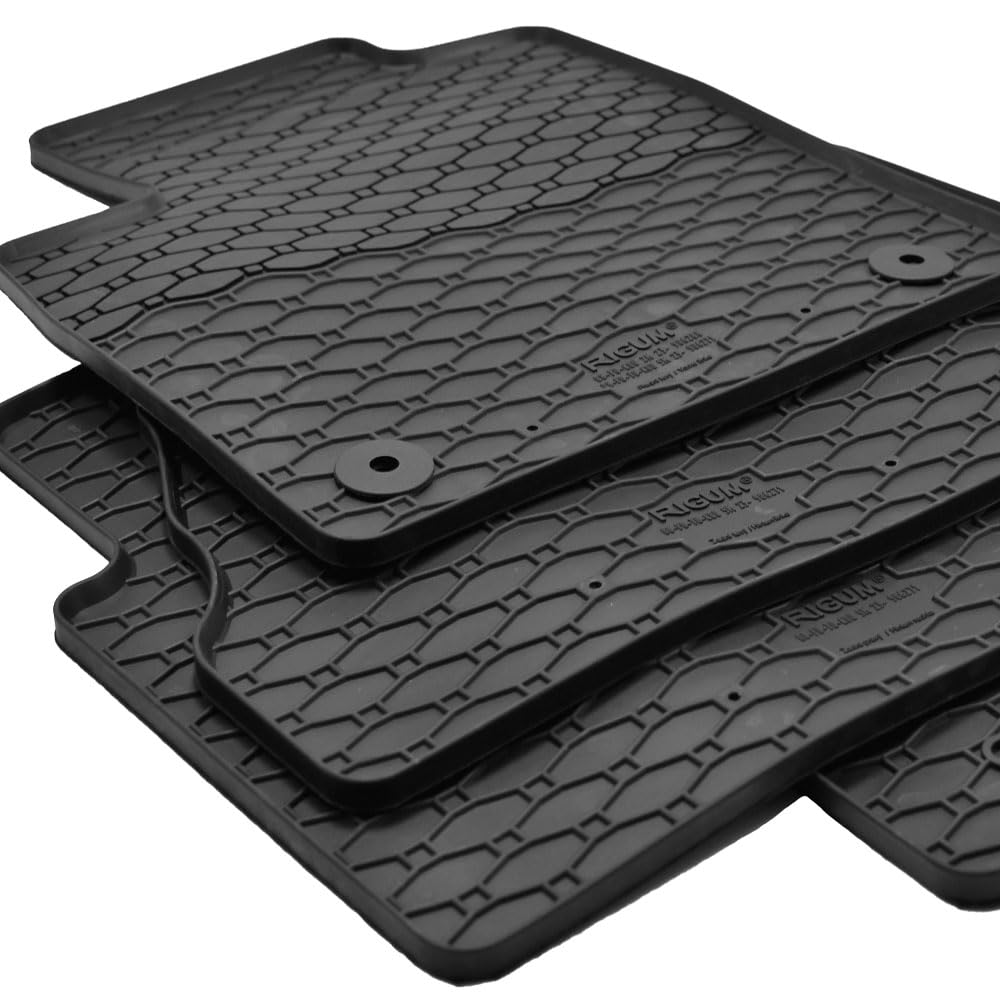 Gummimatten + Kofferraumwanne Set kompatibel mit Ford Tourneo Courier II ab Bj. 2023