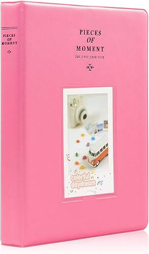 Miniatura 1 de Álbum de fotos Ablus pequeño con 128 bolsillos para fotos de cámaras instantáneas Fujifilm Instax Mini 7s 8 8+ 9 25 26 50s 70 90 y tarjetas de
