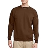 Men's Ecosmart Fleece Sweatshirt, Pullover Crewneck Sweatshirt, Big & Tall, 1 or 2 Pack