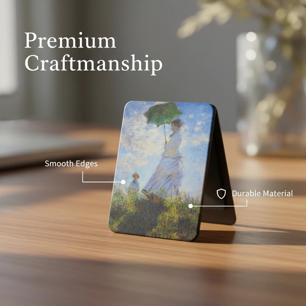 Claud Monet Art Magnets for Fridge, Artistic Decor for Refrigerator Whiteboard Office Kitchen Locker, Decorative Gift for Artwork Lovers (16, Large) image 3