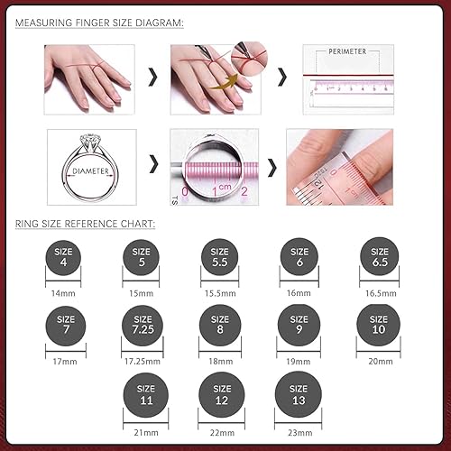 Miniatura 6 de HETICA Anillo de cinabrio de Feng Shui, anillo de cinabrio que atrae riqueza Feng Shui para hombres y mujeres, riqueza y protección, amuleto de