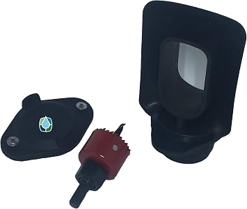 EarthMinded 3x4 Diverter+Cover+Bit to Fill Rain Barrel from Your downspout