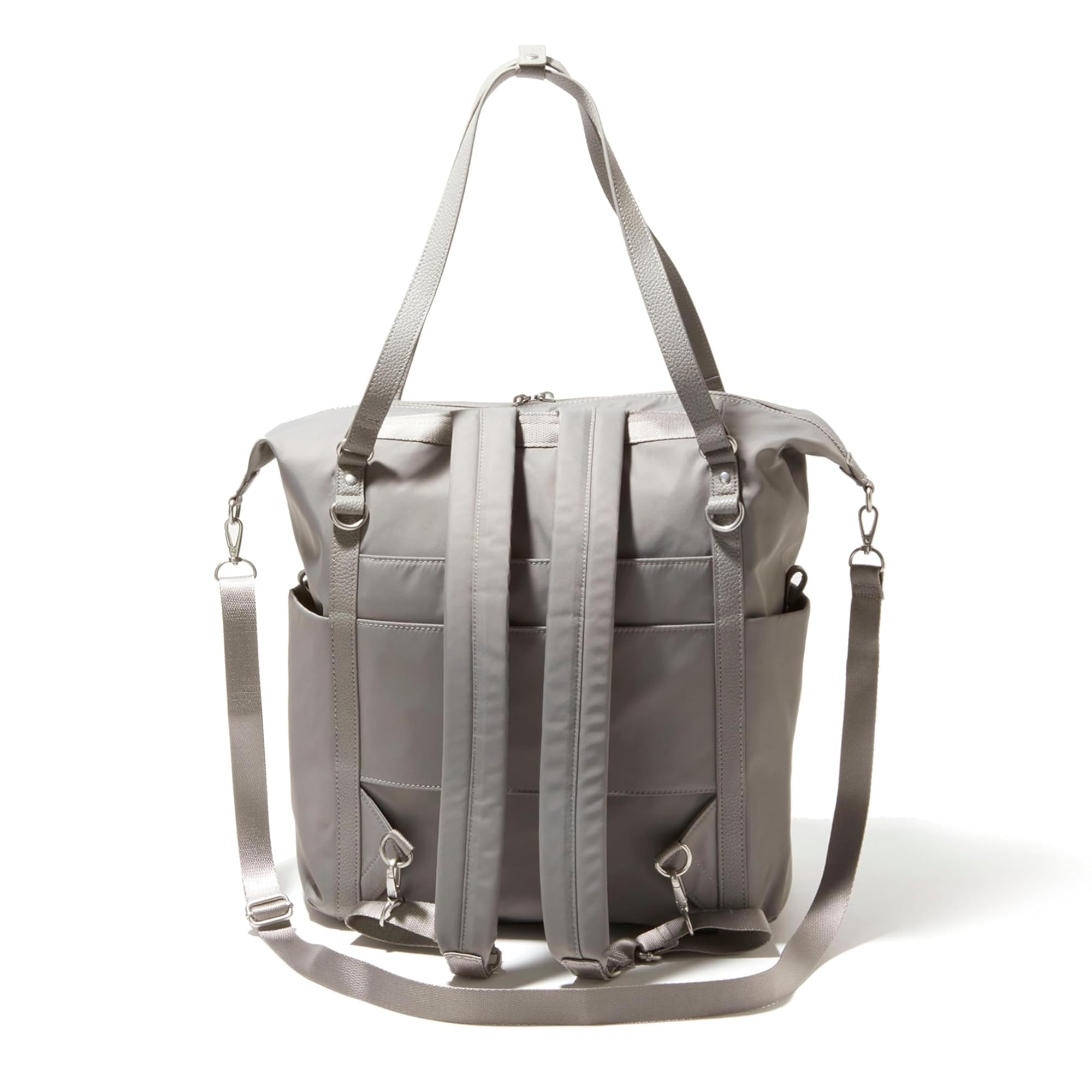 Baggallini Nolita Convertible Backpack Steel Grey Twill