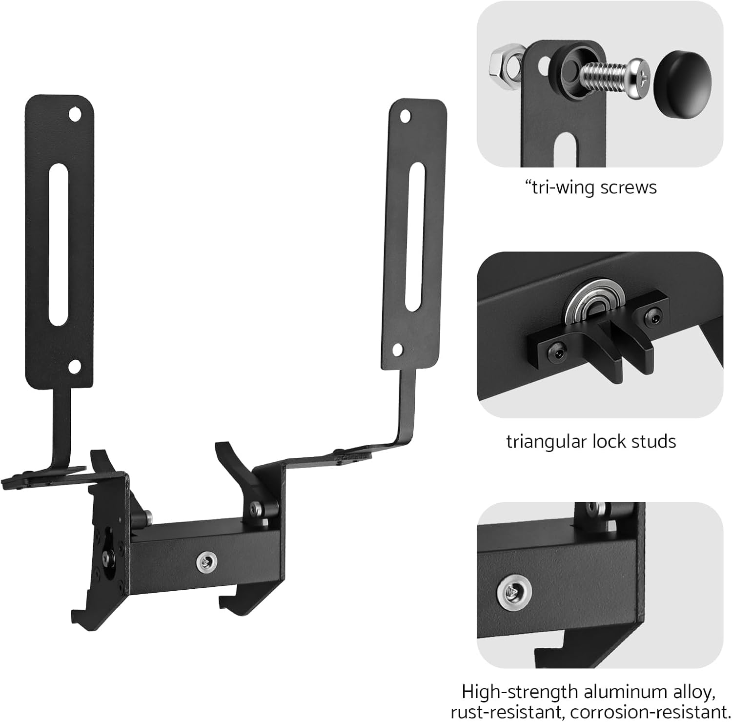 License Plate Holder for Tesla Model Y Juniper 2025 2026,Tesla Front License Plate Frame Mount, Anti-Theft Front Bracket with Tri-Wing Security Screws, Aluminum Alloy, No Drill Installation