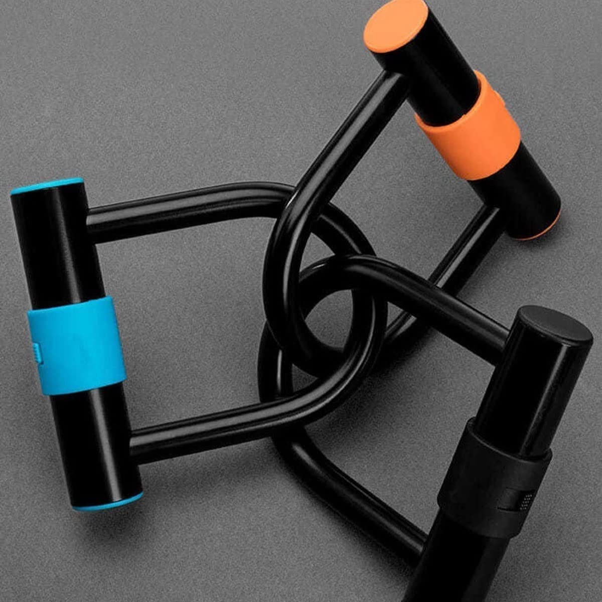Candado de Acero para Bicicleta, Mini candado en U con Llaves para Scooter, Bicicleta, antirrobo, portátil, para Deportes, Bicicleta, Coche eléctrico, Motocicleta, Ciclismo (E 13,5 x 7 cm)