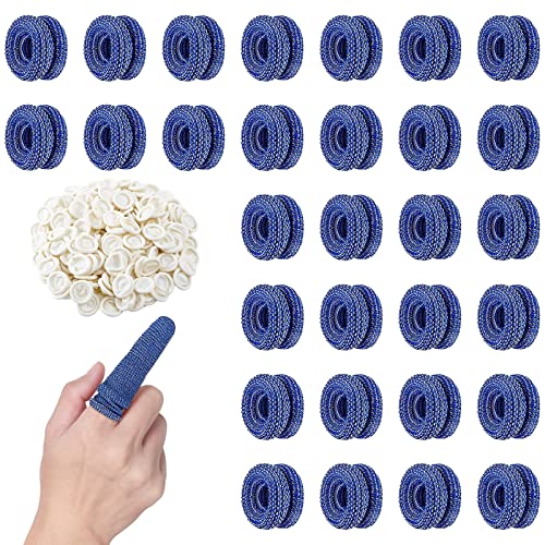 Finger Bob Fingerverband 30 Pcs Fingerling Verband Fingerbob Fingerlinge Fingerschützer Schlauchverband Finger Schlauchverband Finger Fingerverband Stülpa Blauer Fingerlinge Mit 20 Fingerlinge Latex Cover