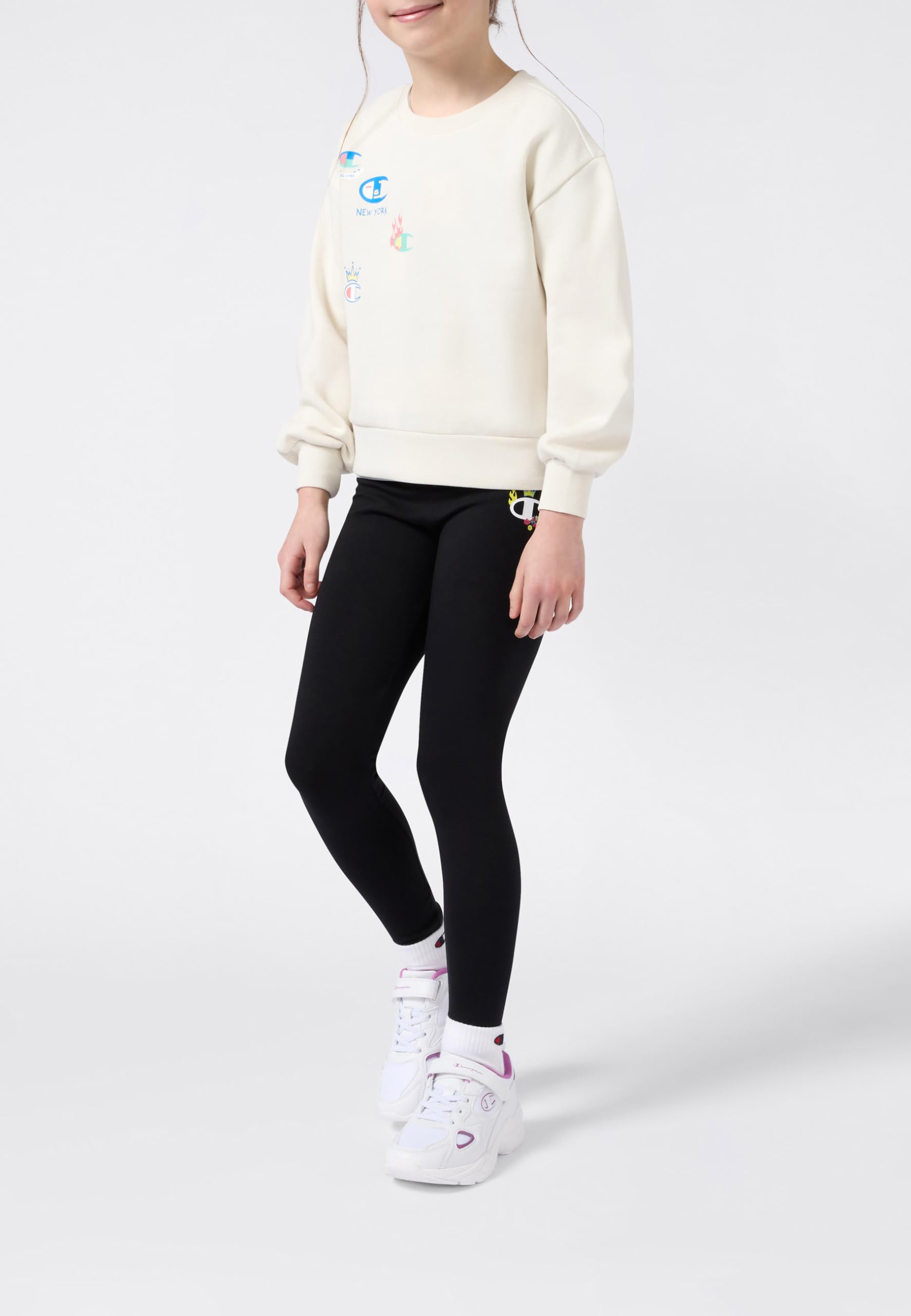 Champion Legacy Girls Sudadera con Capucha