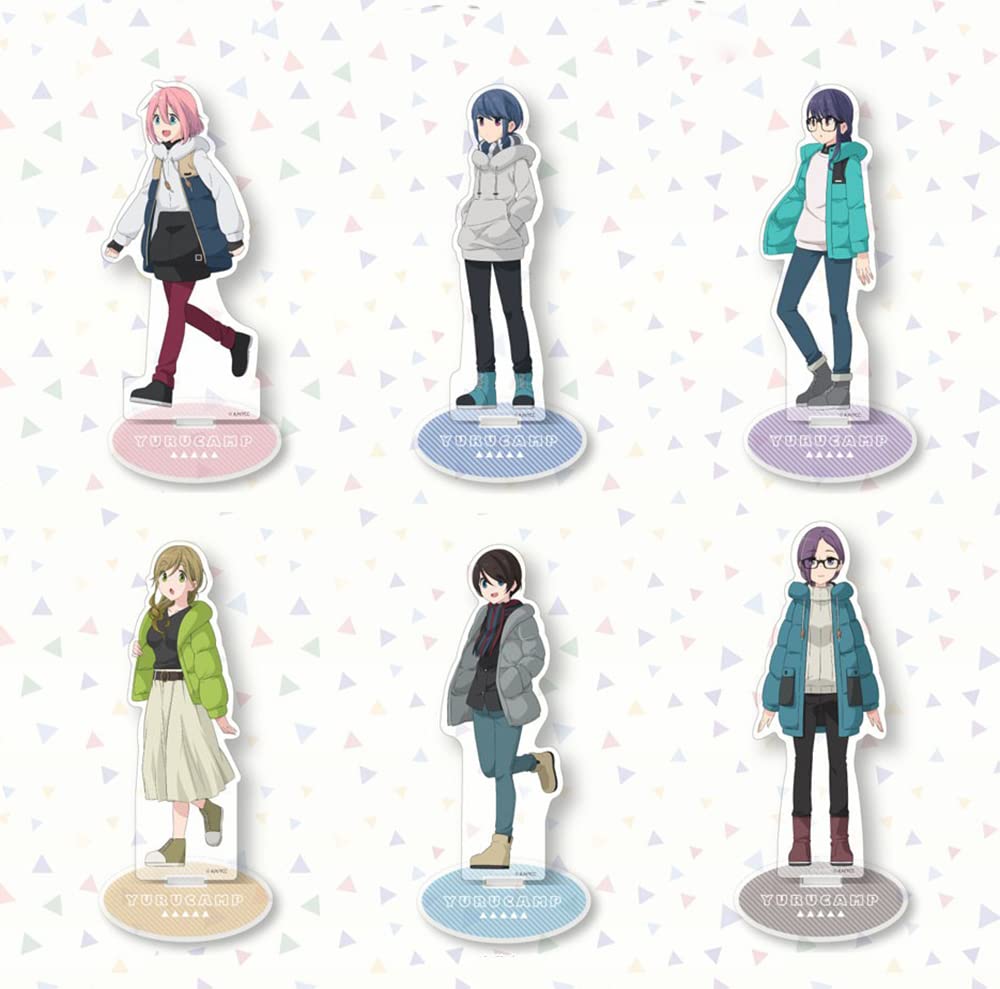 ゆるキャン展 アクリルスタンド 全5種 各務原なでしこ 志摩リン