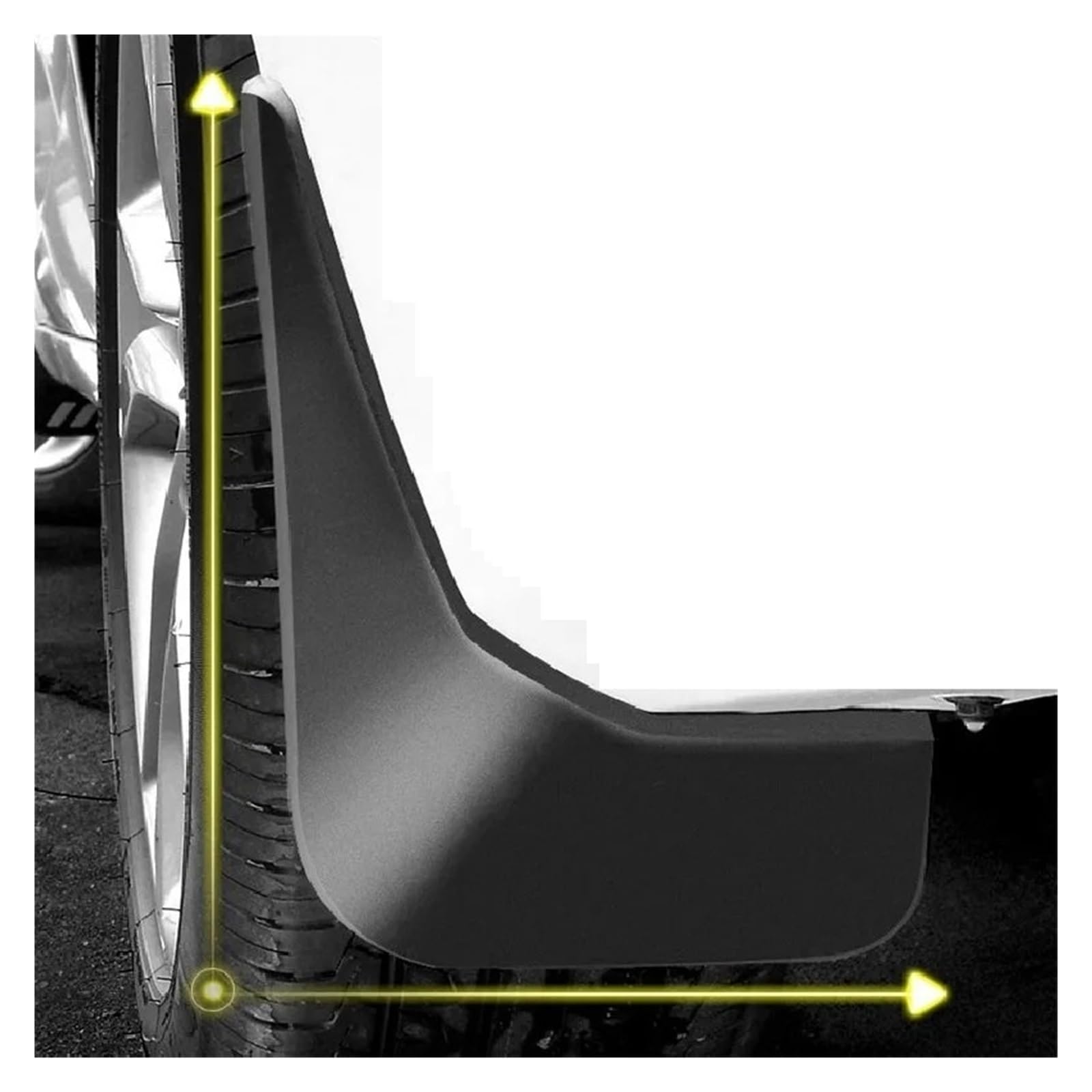 Voiture Mud Flaps pour Peugeot 3008 GT 2017 2018 2019 2020 2021 2022 2023 Garde-Boue Avant Et Arrière Bavettes Avant et Arrière