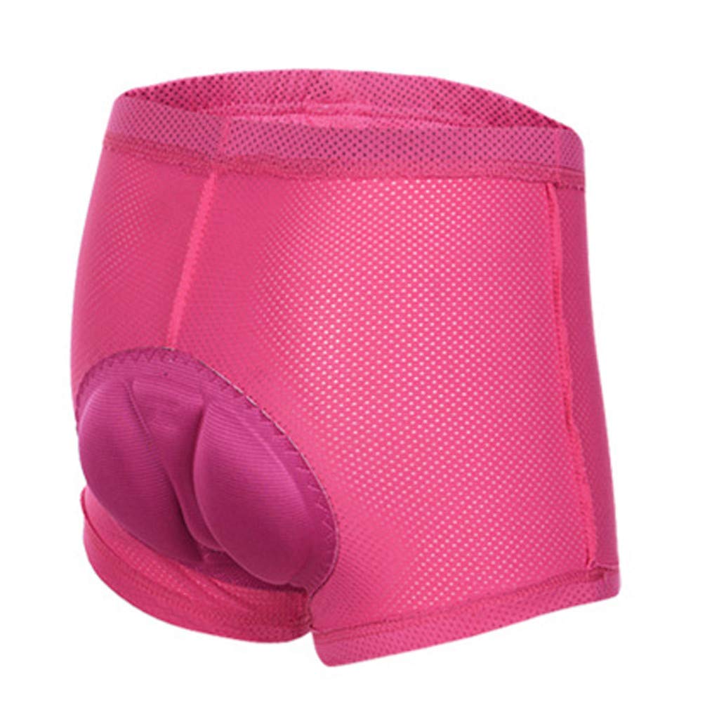 Generisch Radlerhose Damen Gepolstert Fahrradhose Radunterhose Atmungsaktive Schnelltrocknend Blickdicht Radhose mit Polster Sommer Stoßfeste Kurz MTB Fahrrad Shorts Fahrradhosen Radsportshorts