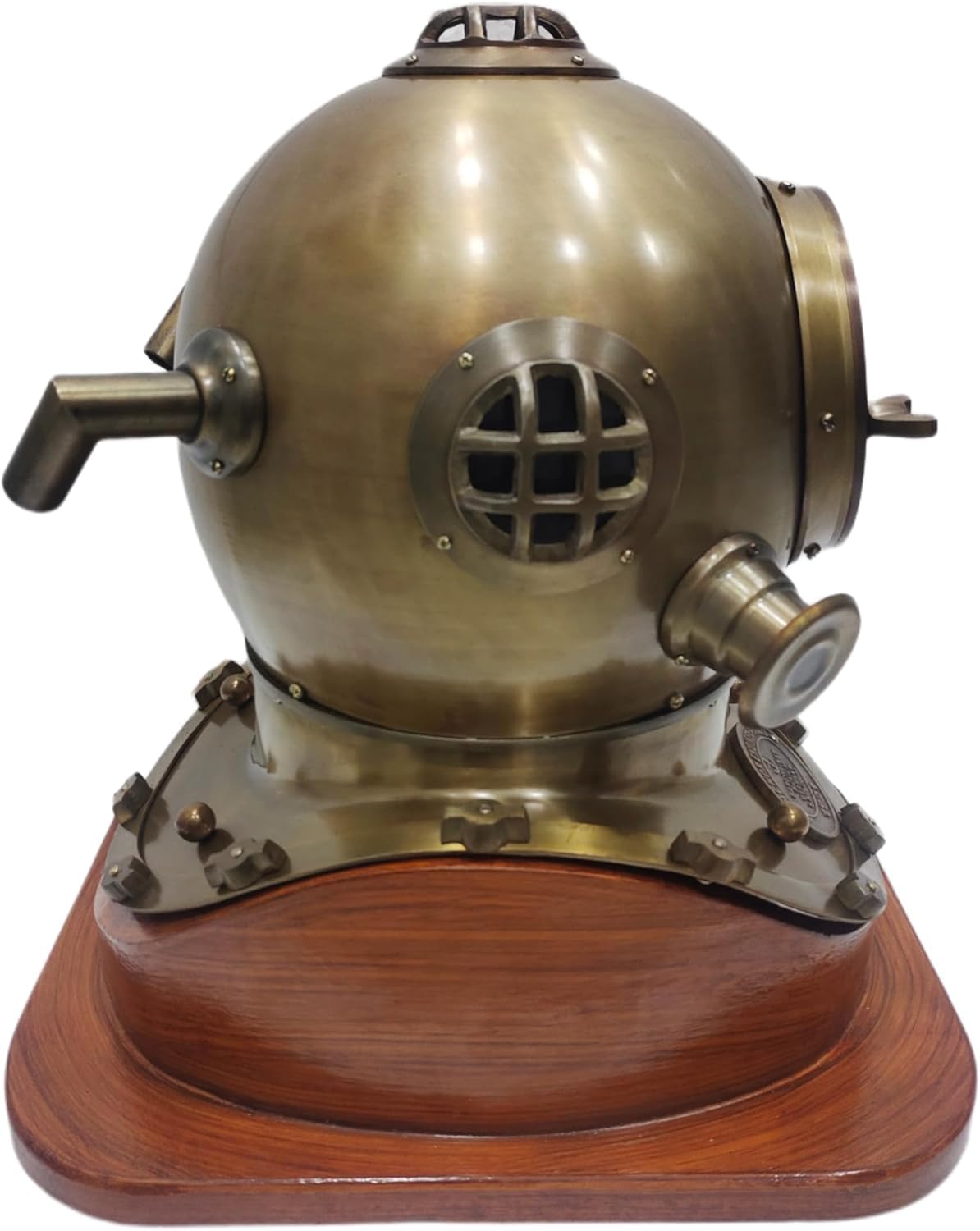 Handmade Nautical Diving Helmet Divers Replica Mark Anchor Engineering Nautical Antique Brown Finish Scuba Diving