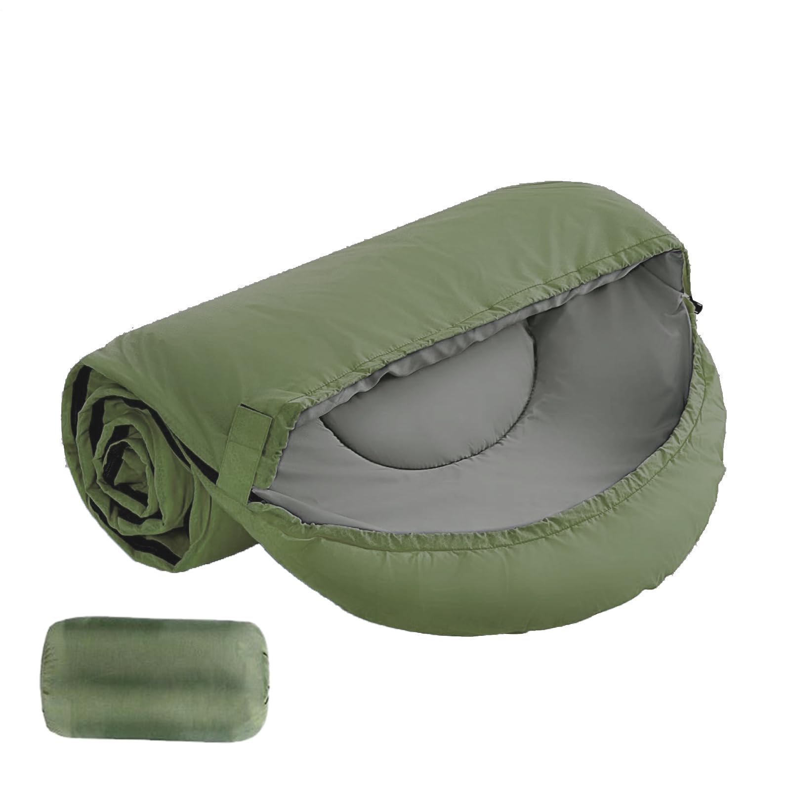 Śpiwór kempingowy – śpiwór kempingowy dla dorosłych, wodoszczelny, wyposażenie survivalowe, akcesoria turystyczne dla kobiet i mężczyzn, wędrówki, wspinaczka, wędrówki z plecakiem, polowanie