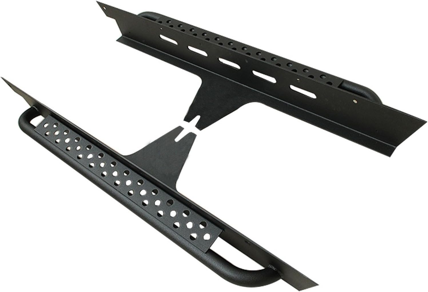 Paramount Automotive Restyling 51-0105 Black Rocker Guard with Step Board (Jeep Wrangler YJ)