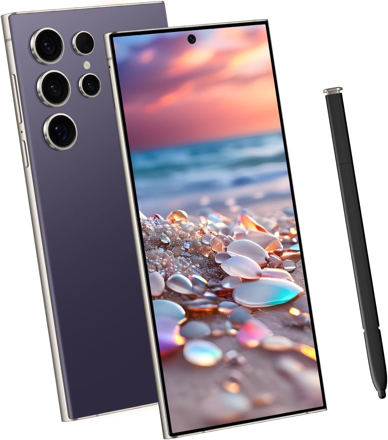 I24 Ultra 5G Smartphone, 6+256GB Unlocked Phone, Android 13.0, 48+108MP Zoom (LVSE)