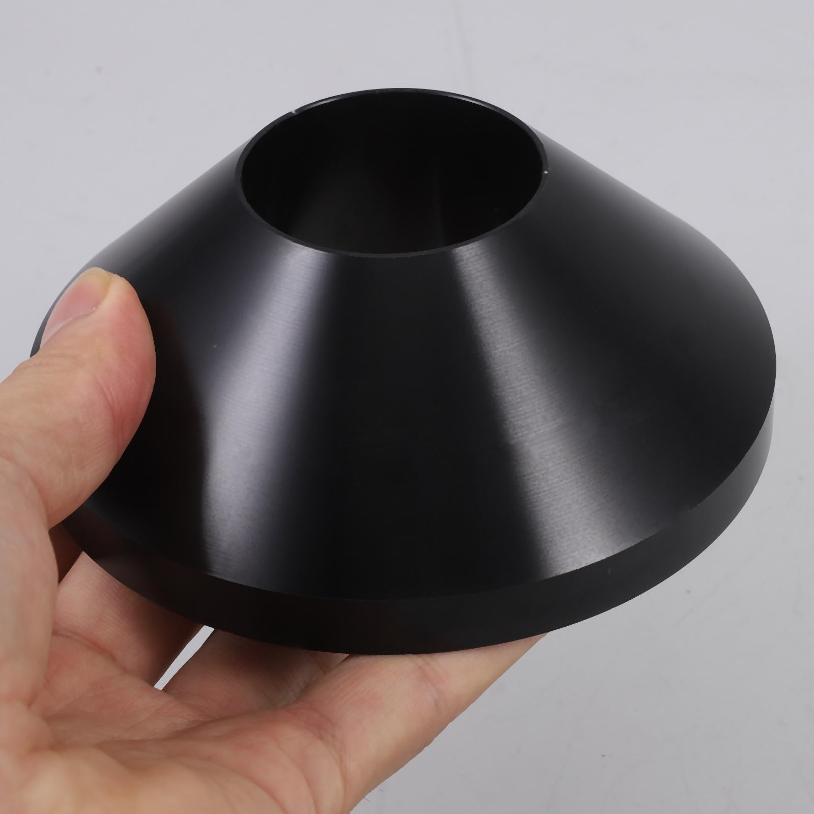 ibasenice Cono Centrador de Aleación de Aluminio para Equilibradora de Neumáticos Manual, Herramienta de Montaje para Camiones y Vehículos Grandes Apertura de 4.4 Cm