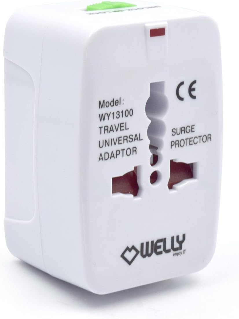 adattatore da viaggio internazionale per piastra per capelli