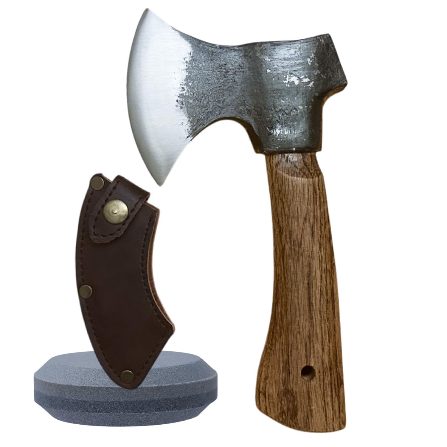 Amazon | LUCHS バトニング手斧 薪割り キャンプ ハチェット