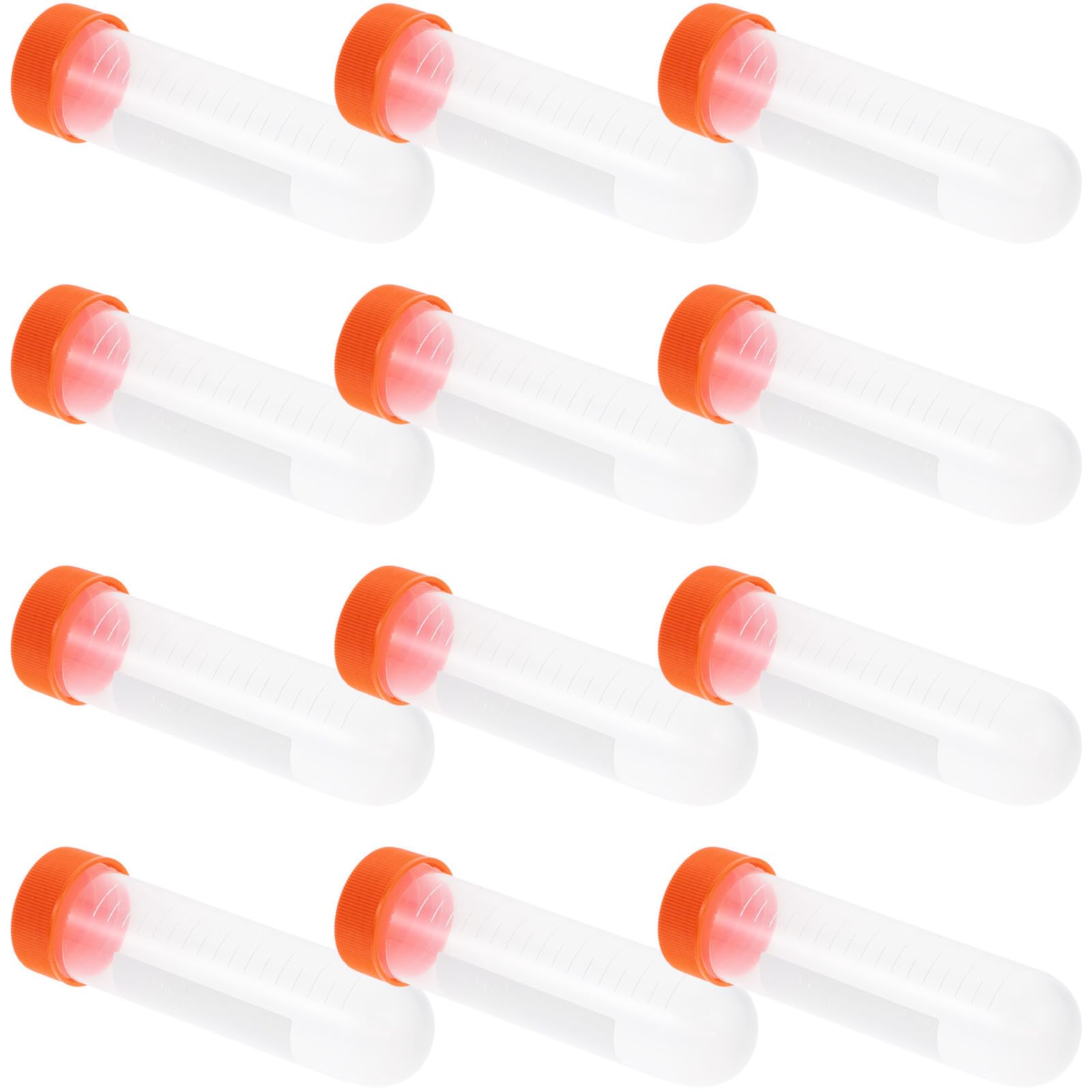 SEWACC 100 Stück Ml Zentrifugenröhrchen mit Schraubverschluss