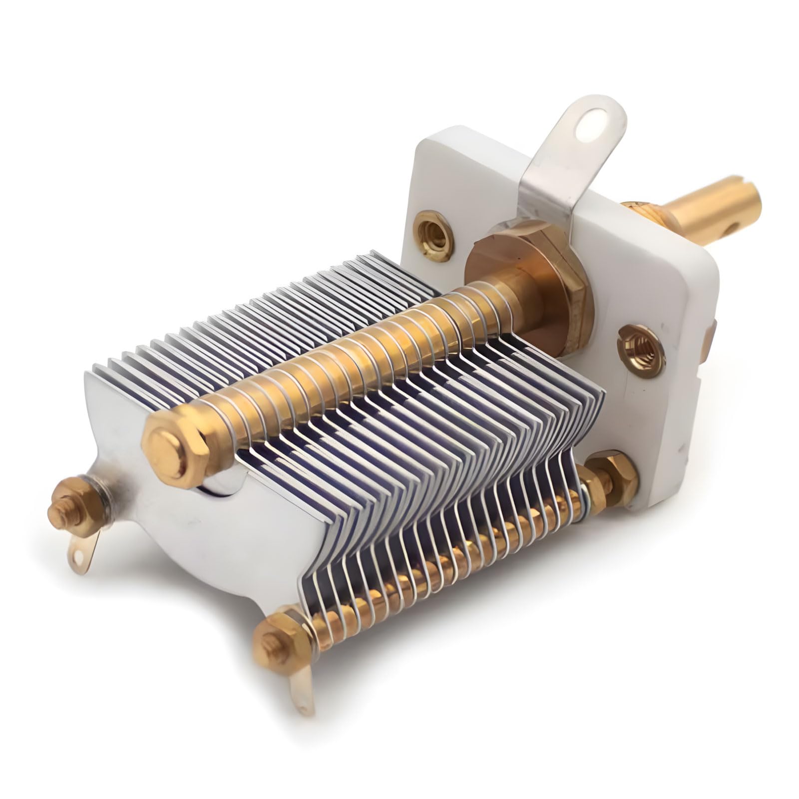 Condensador Variable de Aire Permanente Sustancia cerámica Resistencia Calor Larga Vida útil para Aplicaciones en entornos hostiles Cerámica única