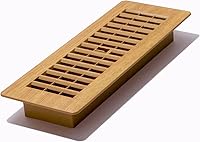 Vista 49 de Decor Grates PL410-WH Registro de piso de plástico de 4 pulgadas por 10 pulgadas, blanco