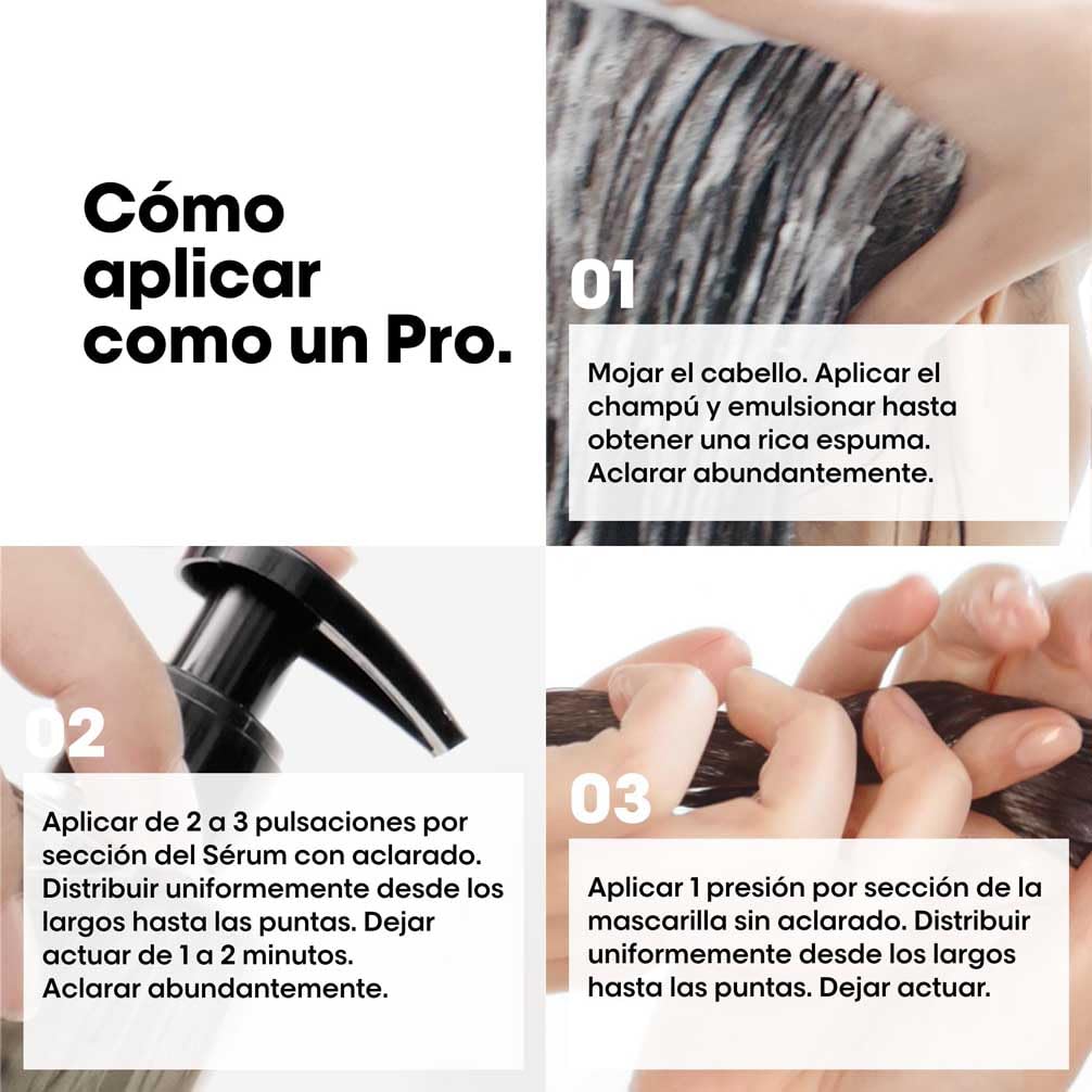 L'Oreal Professionnel Cofre Trio Minis, Rutina Repara y Fortalece a Nivel Molecular, para Todo Tipo de Cabello Dañado, Absolut Repair Molecular