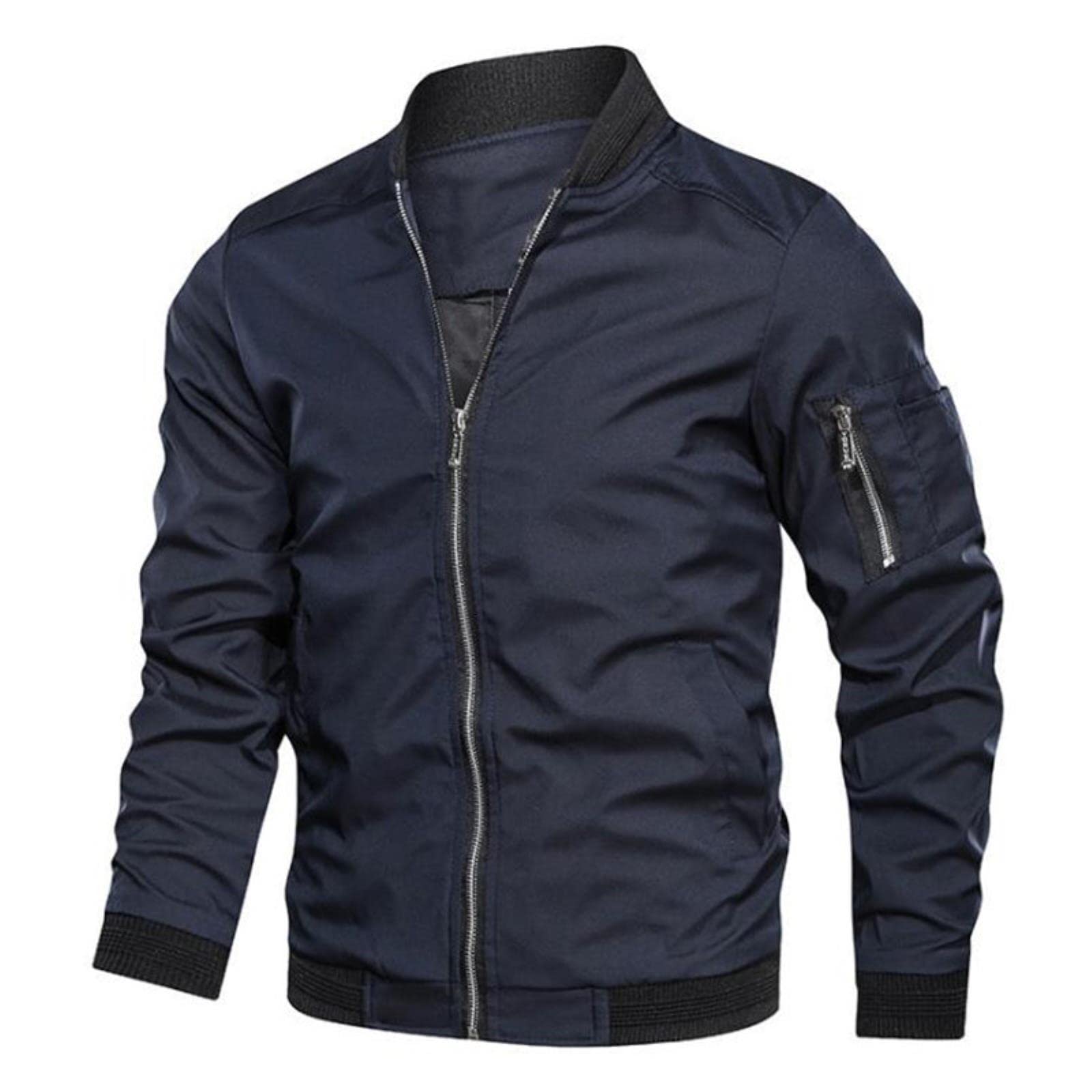 ZXCL Spring Autumn Jacket Male Bomber Jacket Casual Streetwear