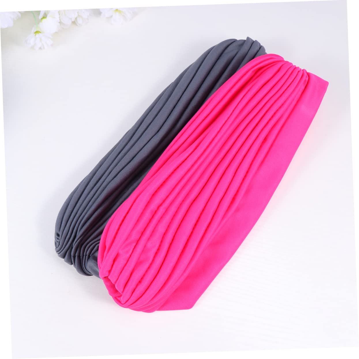 SHERCHPRY 15 Unidades De Gorros De Turbante Elásticos Gorros De Quimio Envolturas De Mujer Bufanda Elástica Para Envolver El Cabello Bufandas De Turbante Para Mujer Sombrero De