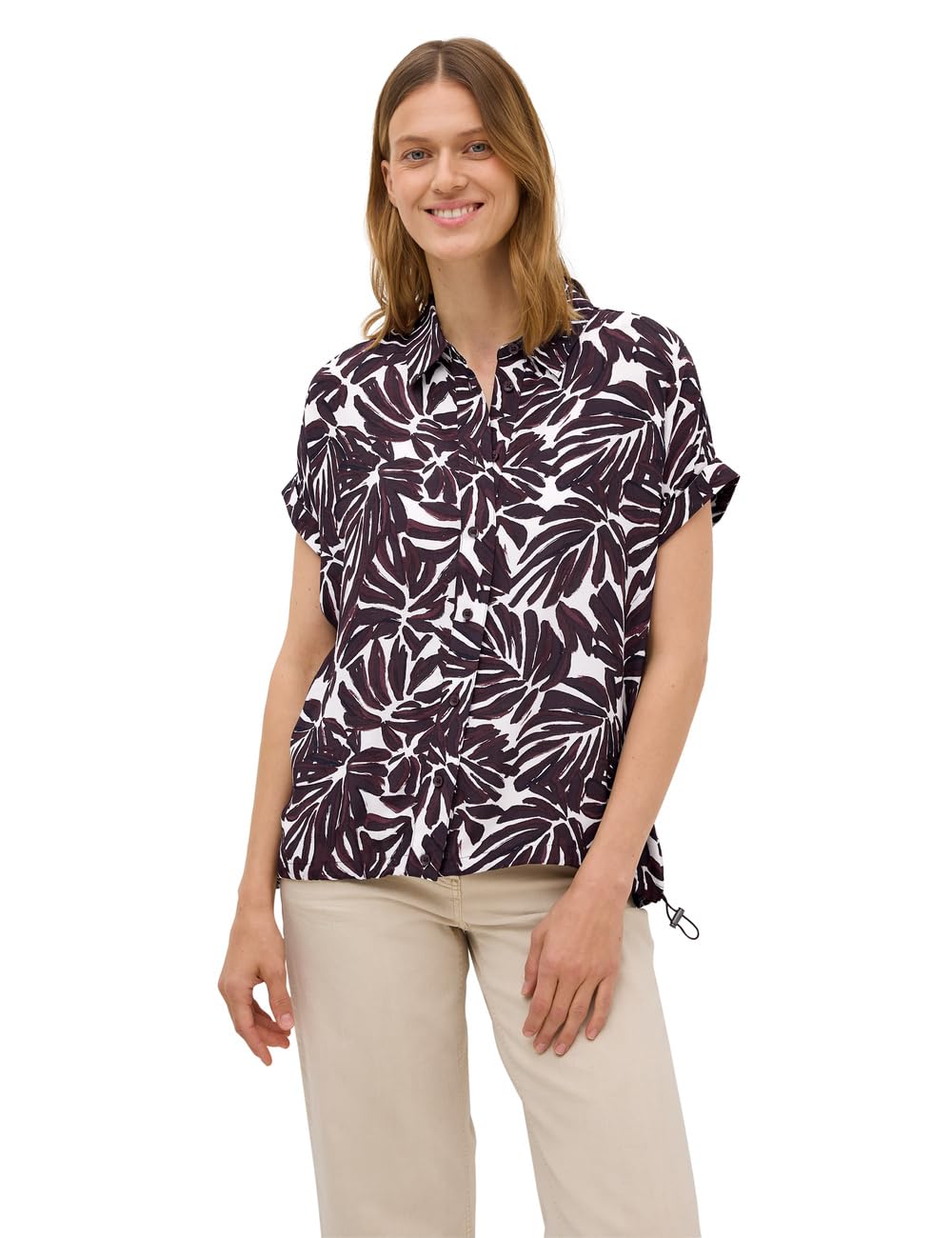 Cecil Gemusterte Bluse
