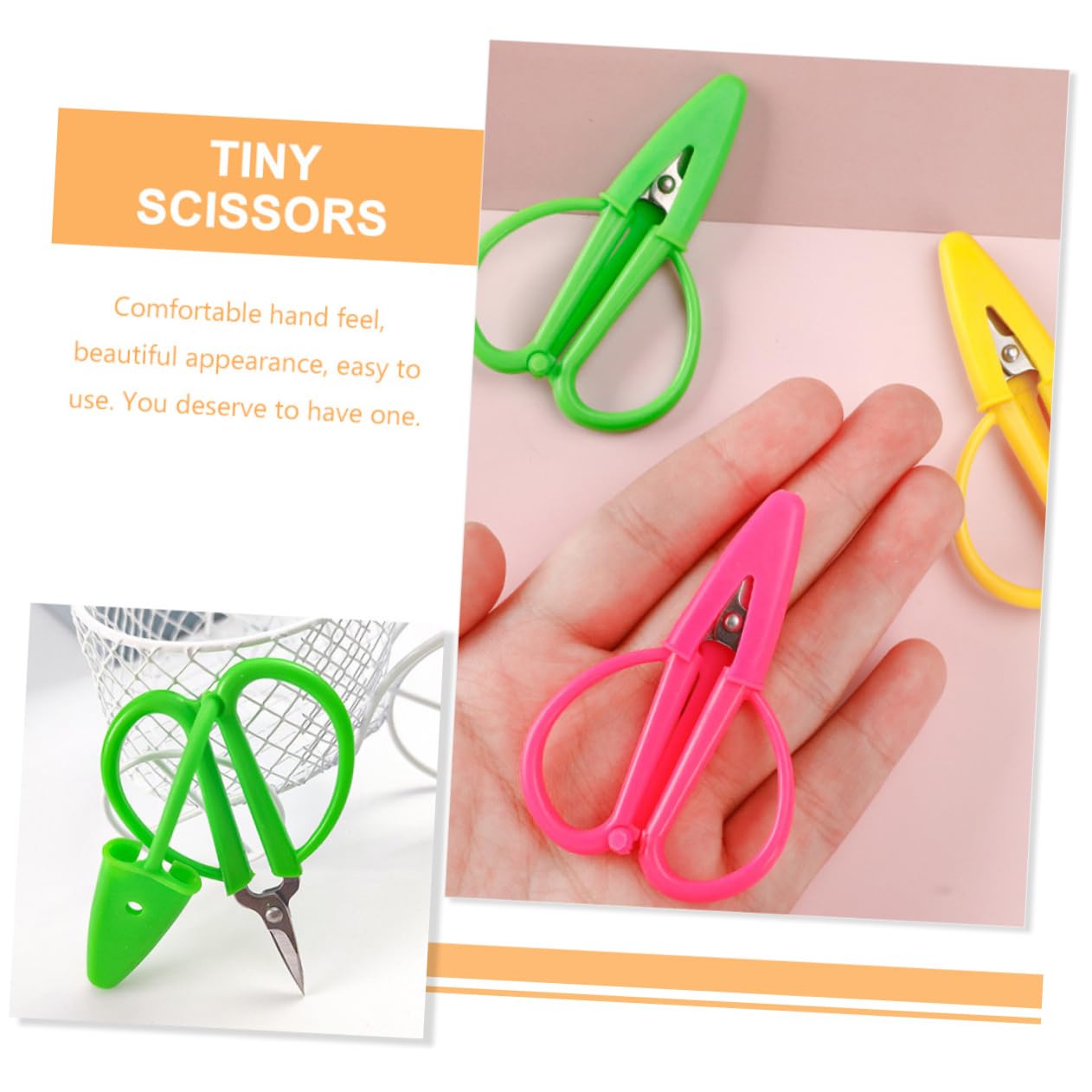 30 Pièces mini-ciseaux coupe-tissu ciseaux à fil pour coudre cranteurs broderie de tailleur en acier inoxydable outil de coupe de fil Gel de silice