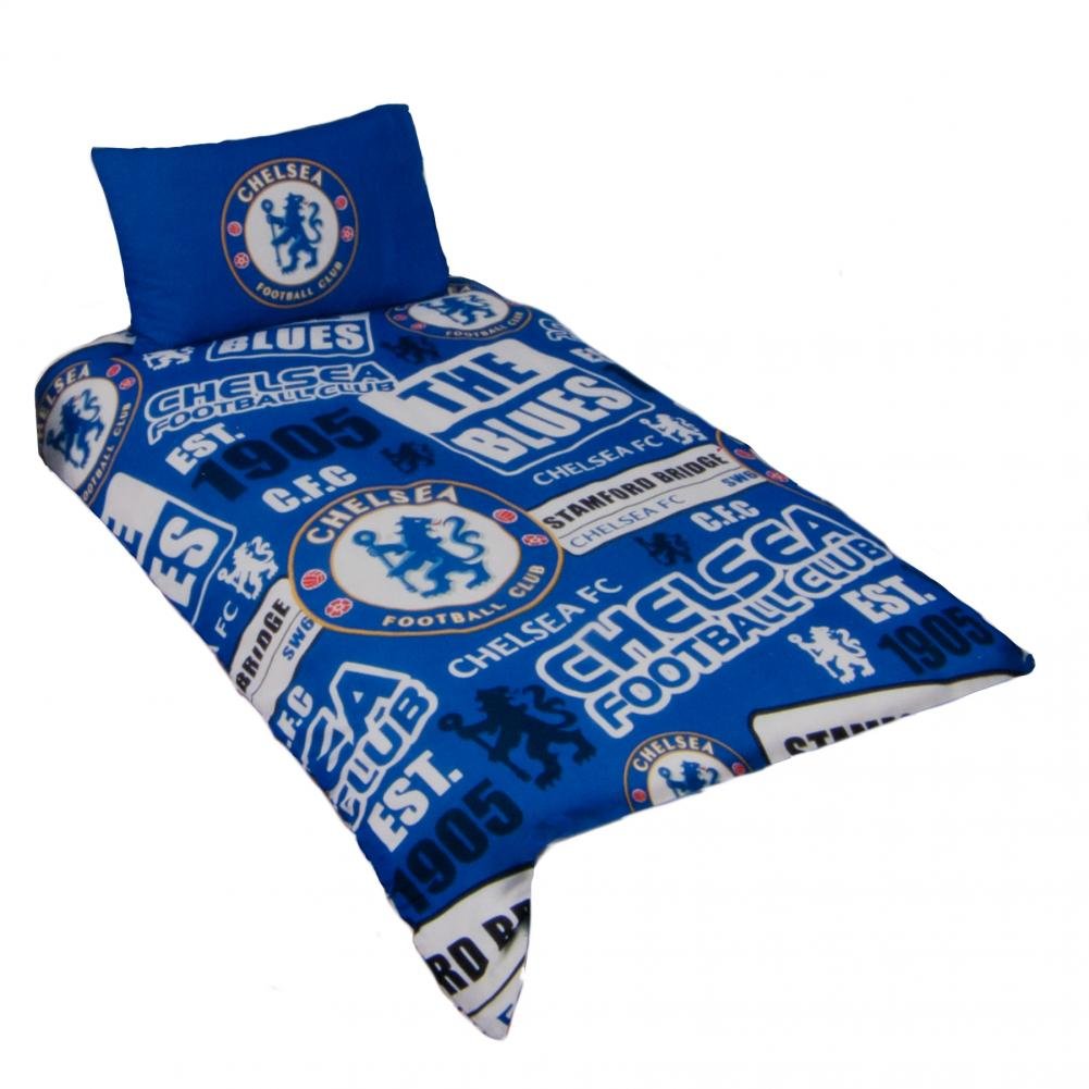 Chelsea Official Single Duvet Set - Multi-Colour