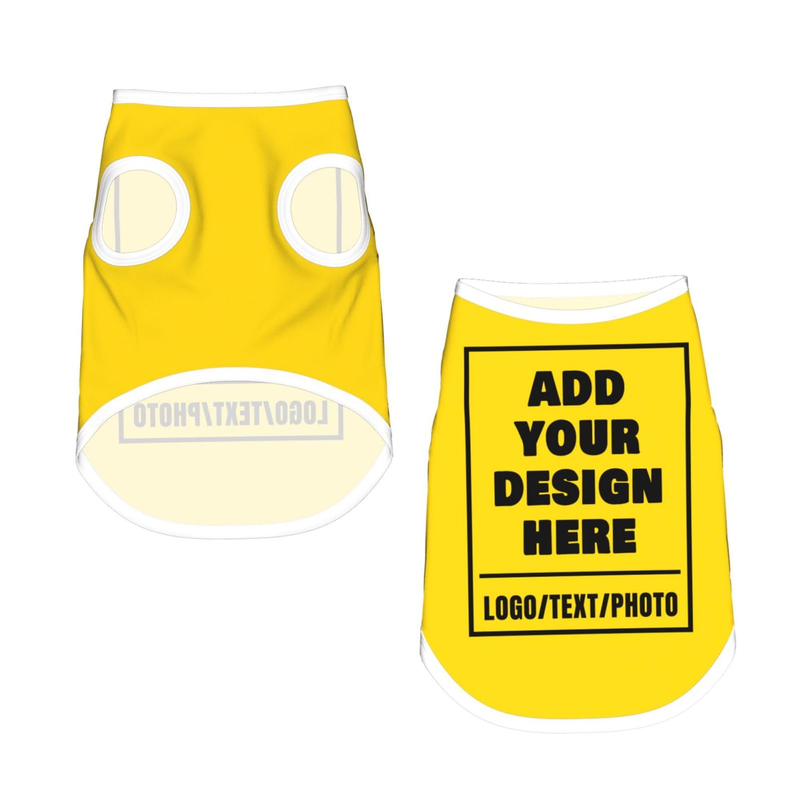 Custom Dog Coat with Image Name Personalised Dogs Halloween Costume Custom Dog Shirts Add Your Text Photo Puppy Clothes Pet Clothing Gifts for Small Medium Dogs Cats