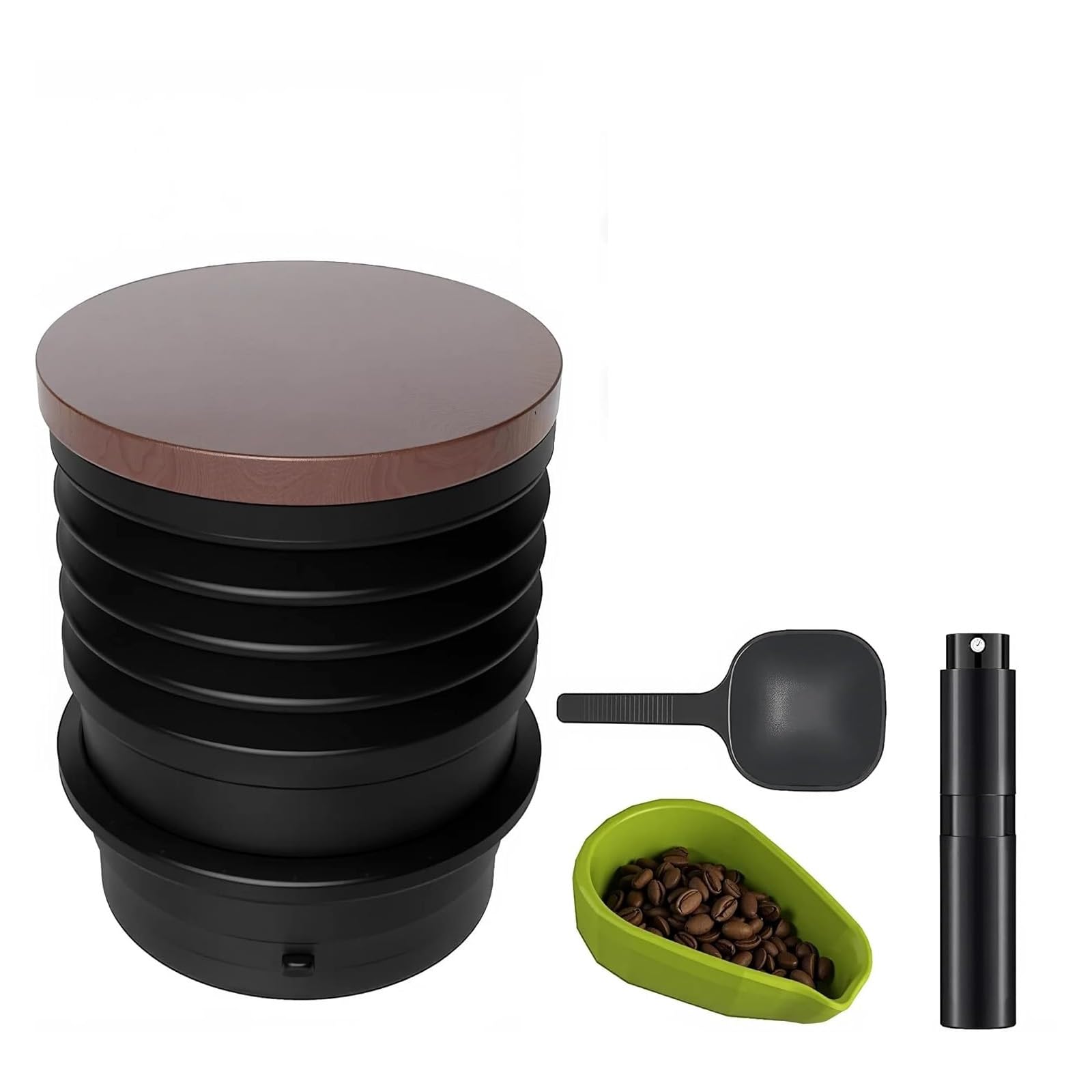 Kalttoy 3 Quick-Clean Grinder Accessory with Bellow Bottle & Measuring Tray for Consistent Brewing Coffee Grinder Accessories