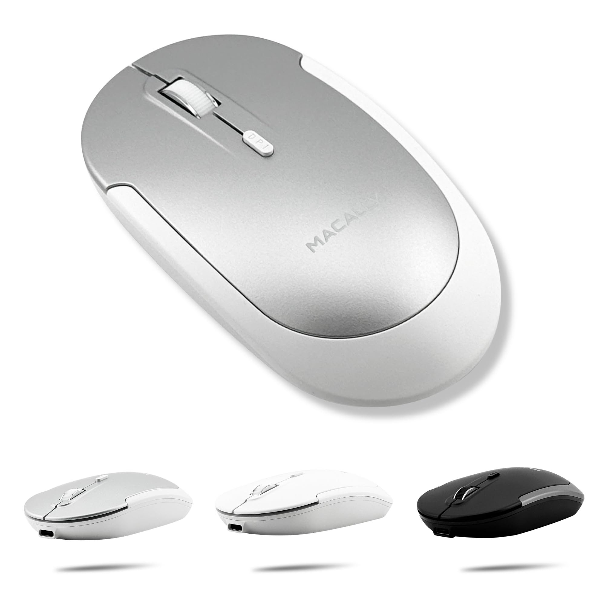 Amazon.com: Macally Wireless Bluetooth Mouse for Mac, MacBook Pro