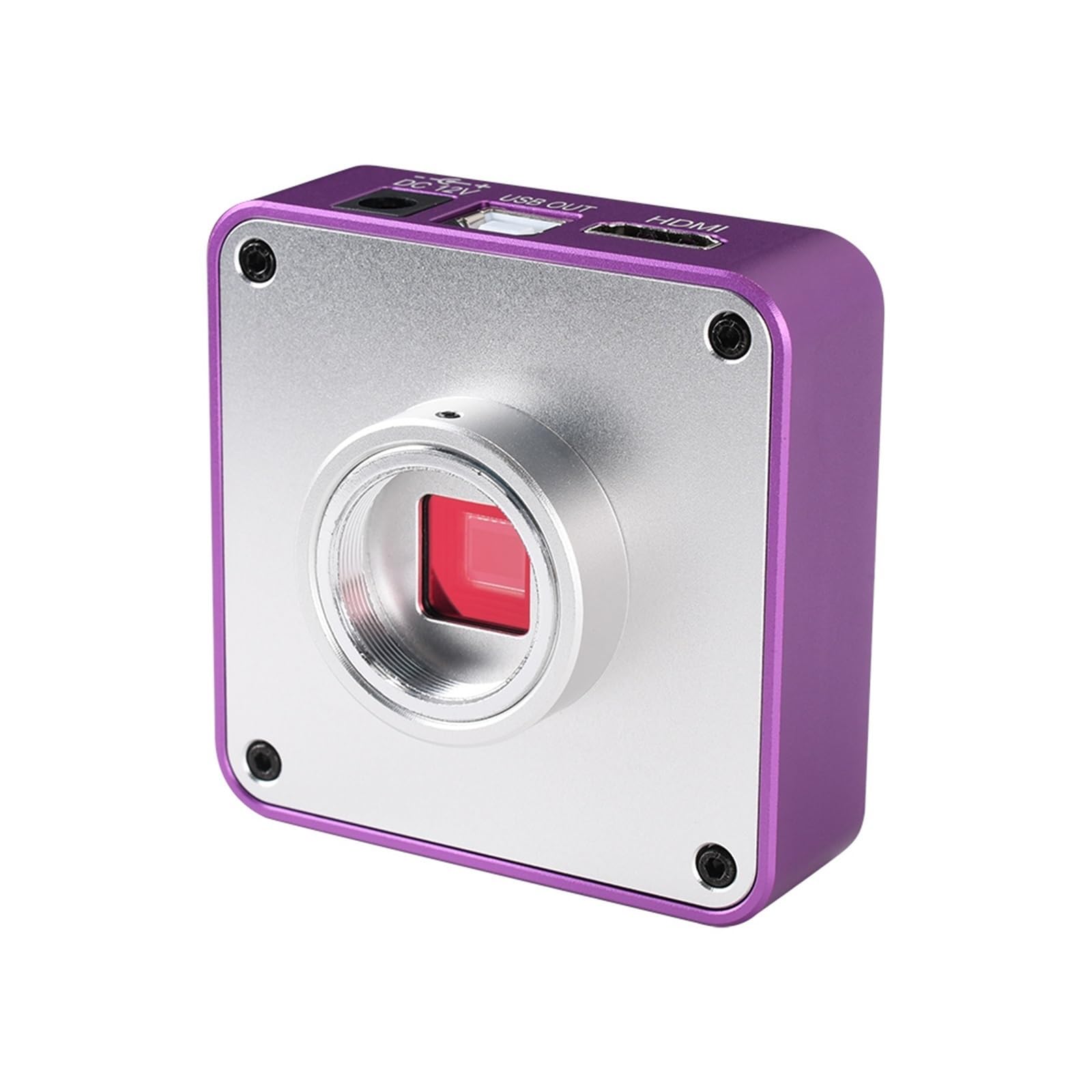 Microscopio Digitale Elettronico Industriale da 51 MP 2K 1080P con Obiettivo C-Mount 180X, Luce LED, Hdmi E USB per Riparazione E Saldatura di Telefoni.,Full Kit