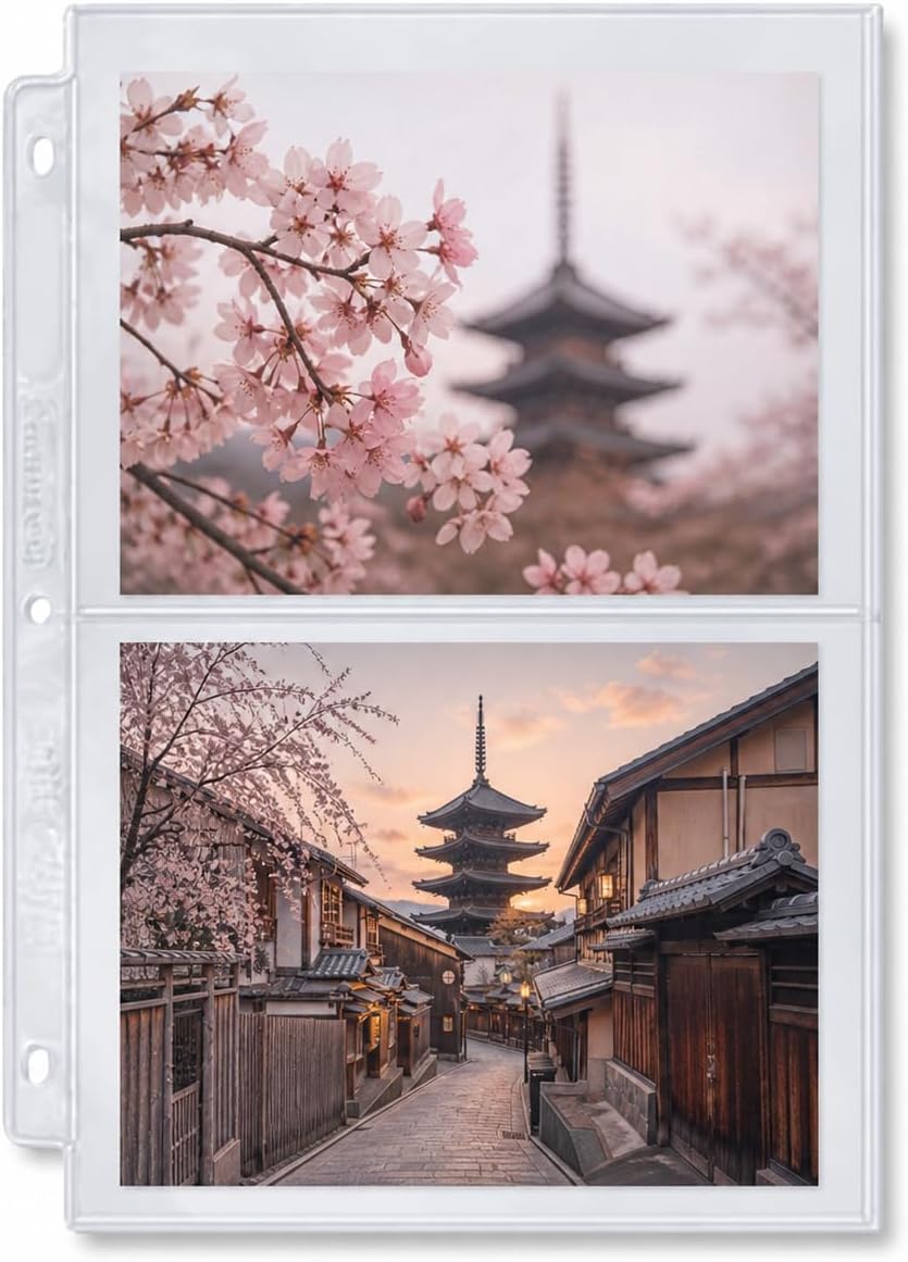 Ultra Pro 2-Pocket Platinum Page with 5" X 7" Pockets 100 ct. image 4