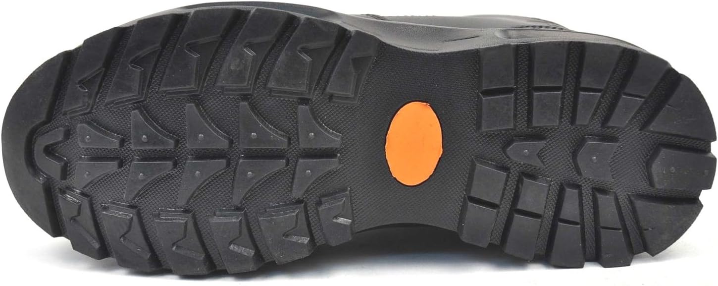 Labo Men's Black Hiking Leather Boot Air Heel 5712 10.5