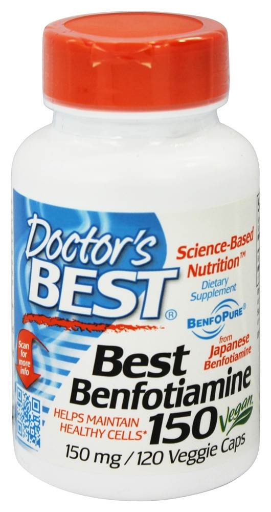 Doctor's Best Best Benfotiamine 150 mg-120 Vegi Caps