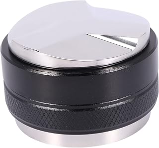 Geroosaty Cafetière à double tête - 53 mm - Pour tamis de 54 mm - Avec profondeur réglable - Pour machine à expresso manuelle